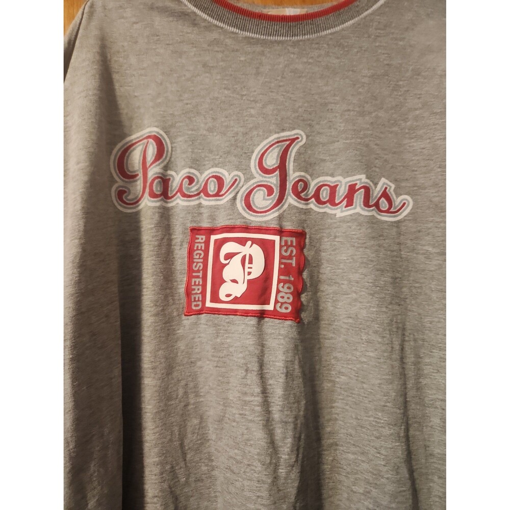 Paco jeans short sleeve vintage shirt size XL